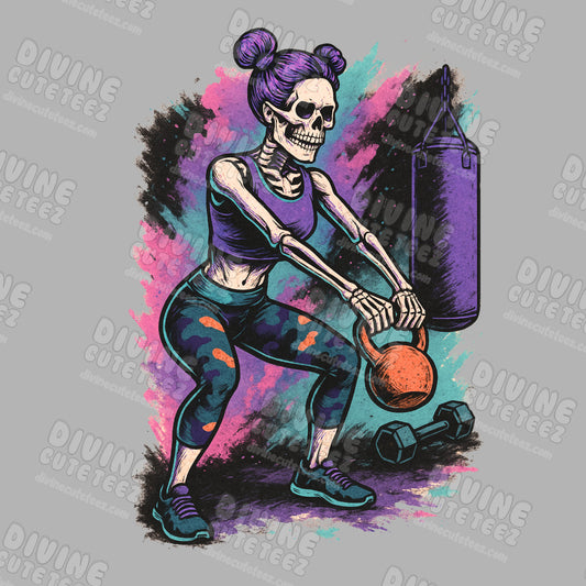 Kettle Bell Swing DTF Transfer