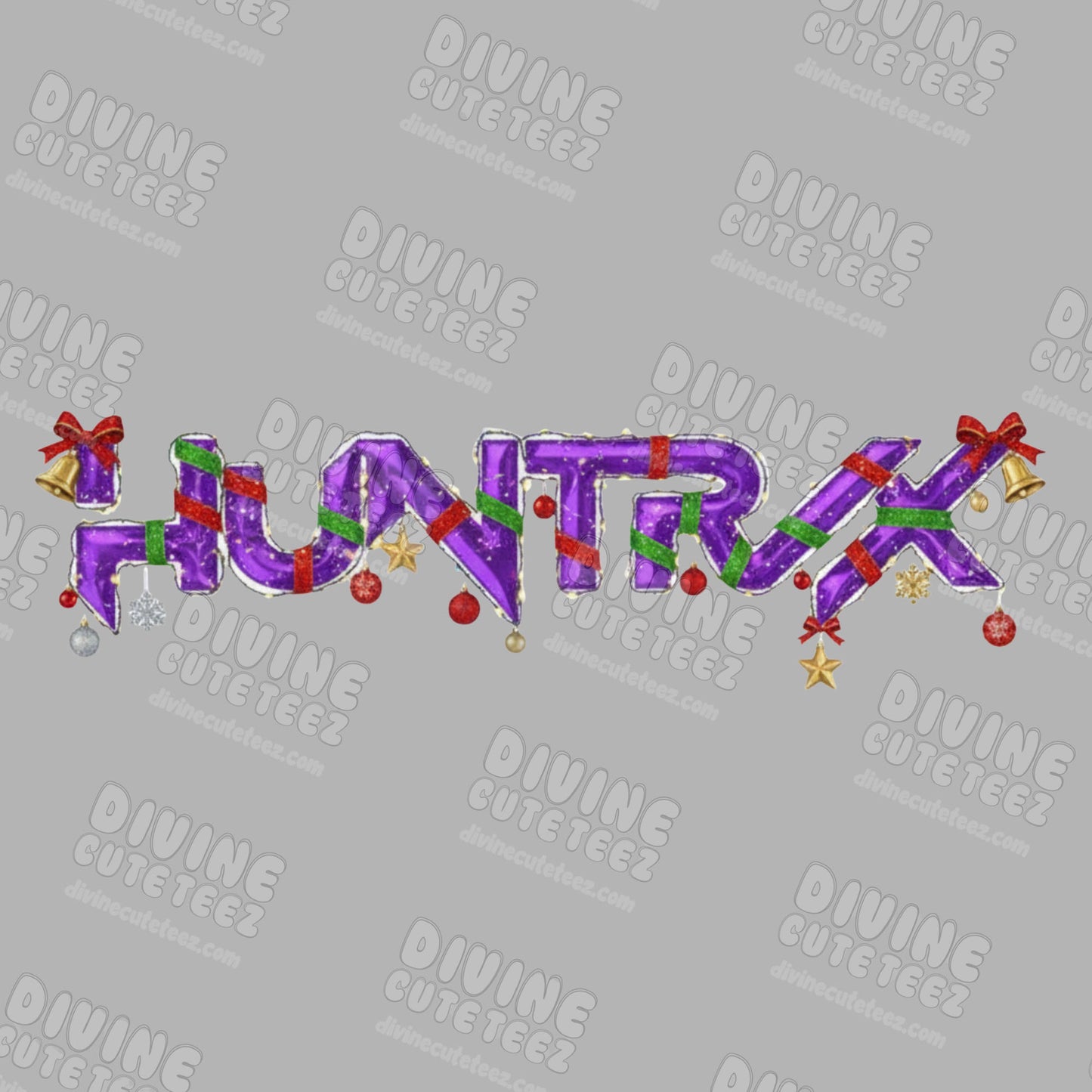 Huntrix Holiday Decoration DTF Transfer