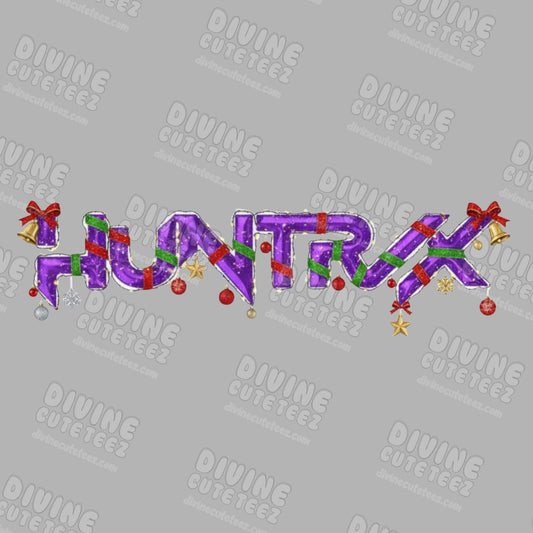 Huntrix Holiday Decoration DTF Transfer