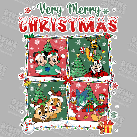 Very Merry Christmas DTF Transfer