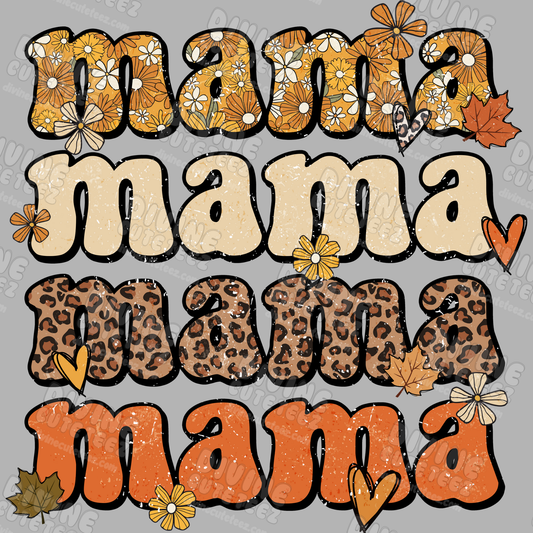 Fall Mama/Mini DTF Transfer