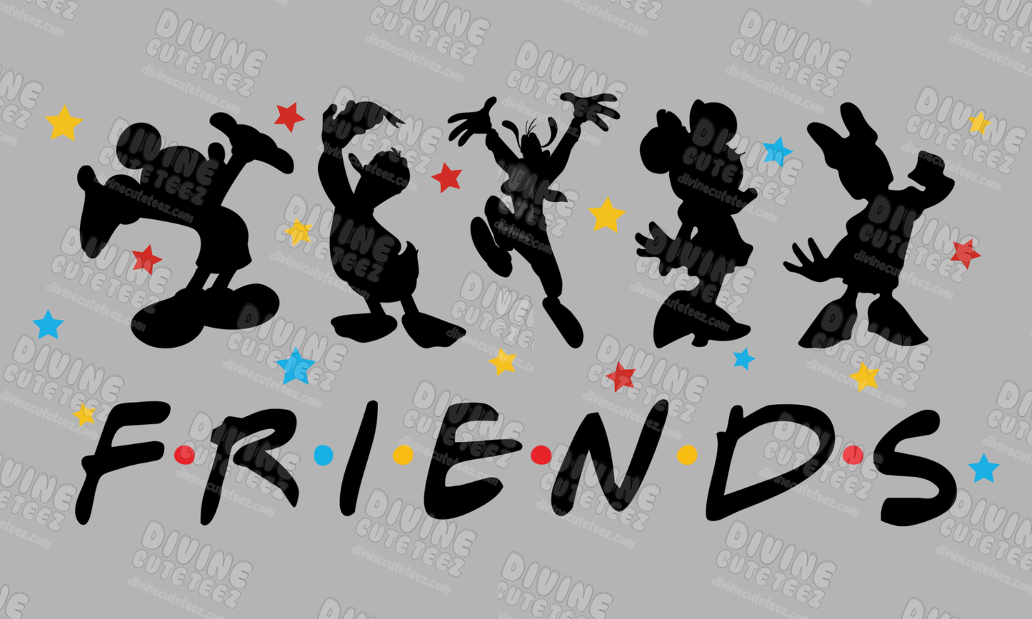 Mickey Friends 16oz UV-DTF Transfer