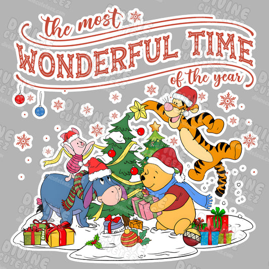 The Most Wonderful Time Of The Year DTF Transfer