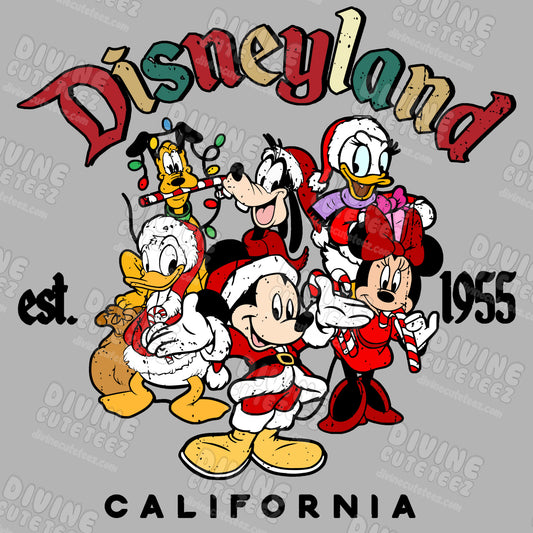 Disneyland California DTF Transfer