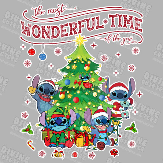 The Most Wonderful Time Of The Year DTF Transfer