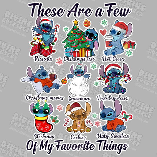 These Are A Few of My Favorite Things DTF Transfer