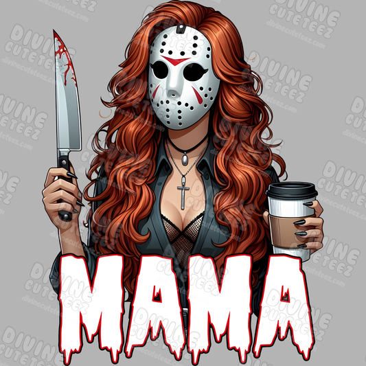 Mama/Dada Vorhees DTF Transfer