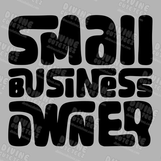 Small Business Owner DTF Transfer