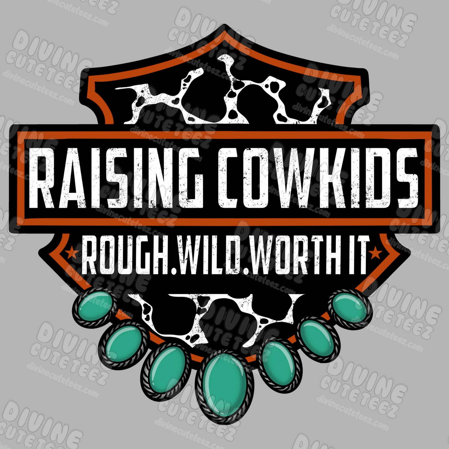 Raising Cow Kids DTF Transfer