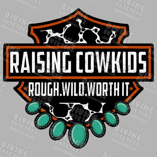 Raising Cow Kids DTF Transfer
