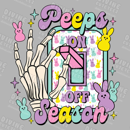 Peeps Season DTF Transfer