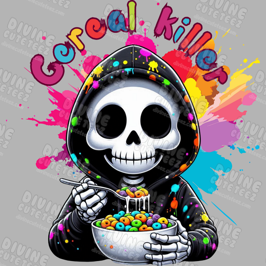 Cereal Killer DTF Transfer