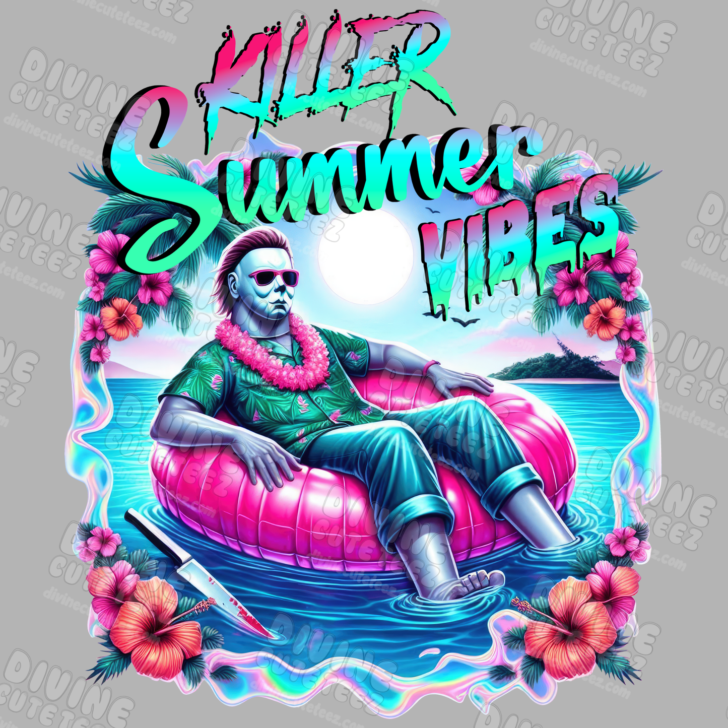 Killer Summer Vibes DTF Transfer