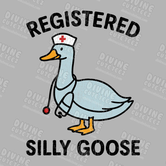 Registered Silly Goose DTF Transfer