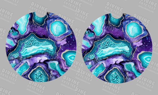 Blue Joy Sublimation Coaster Set