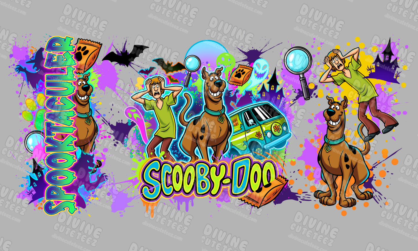 Scoobydoo 16oz UV-DTF Transfer
