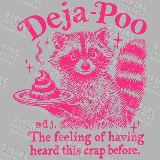 Deja-Poo DTF Transfer