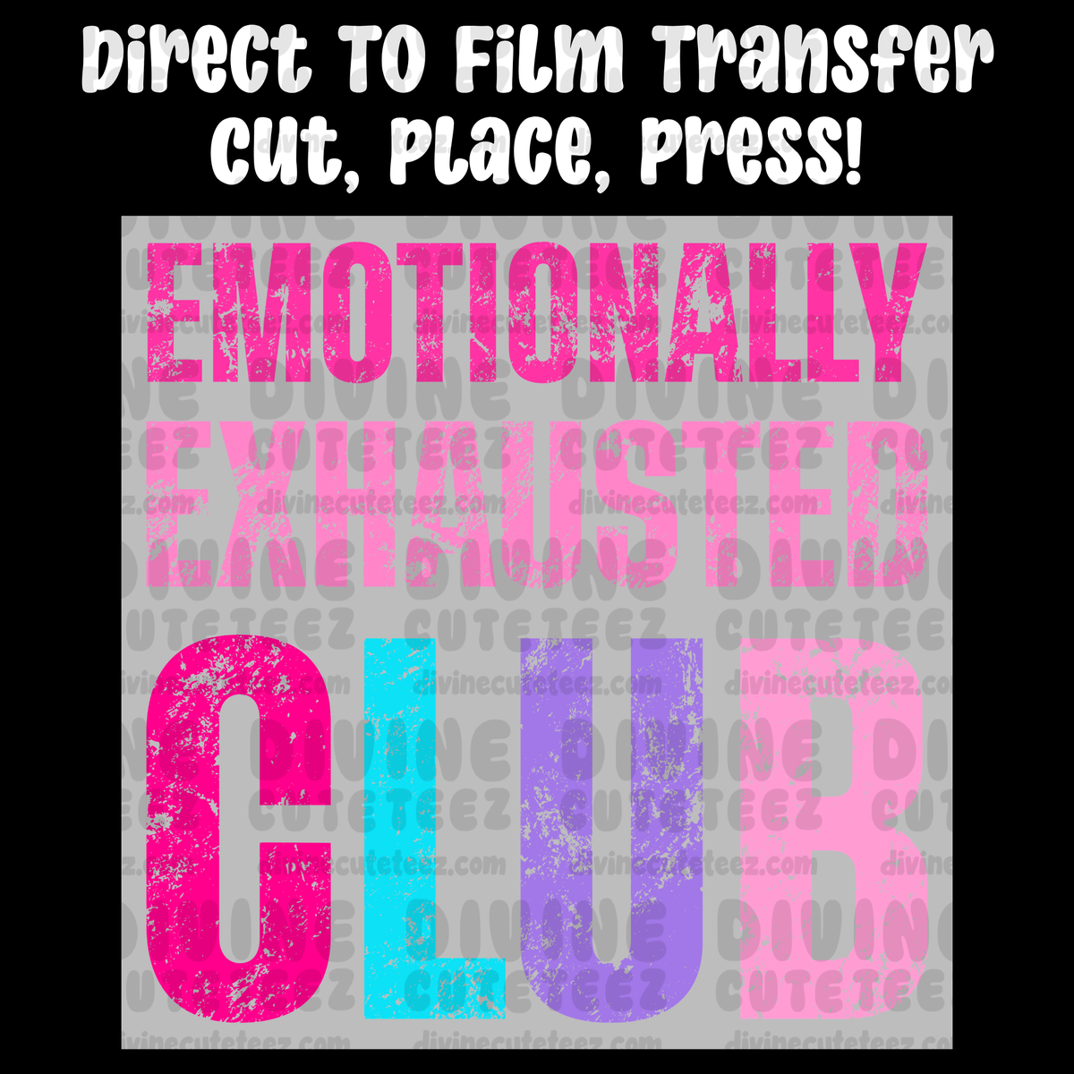 Emotionally Exhausted Club