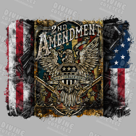 2nd Amendment DTF Transfer
