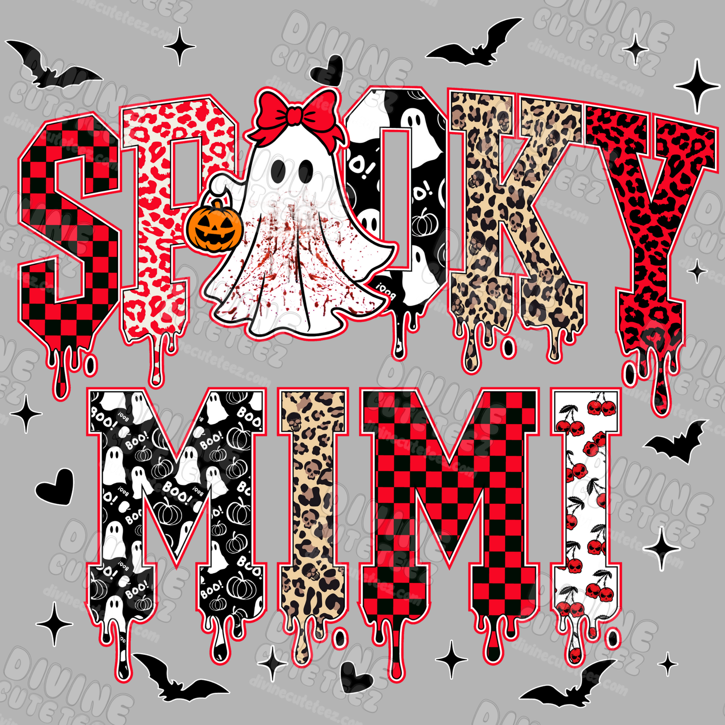 Spooky (Name) DTF Transfer