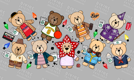 ST Teddy Bears 16oz UV-DTF Transfer