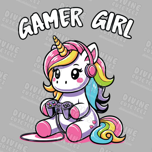 Gamer Girl DTF Transfer