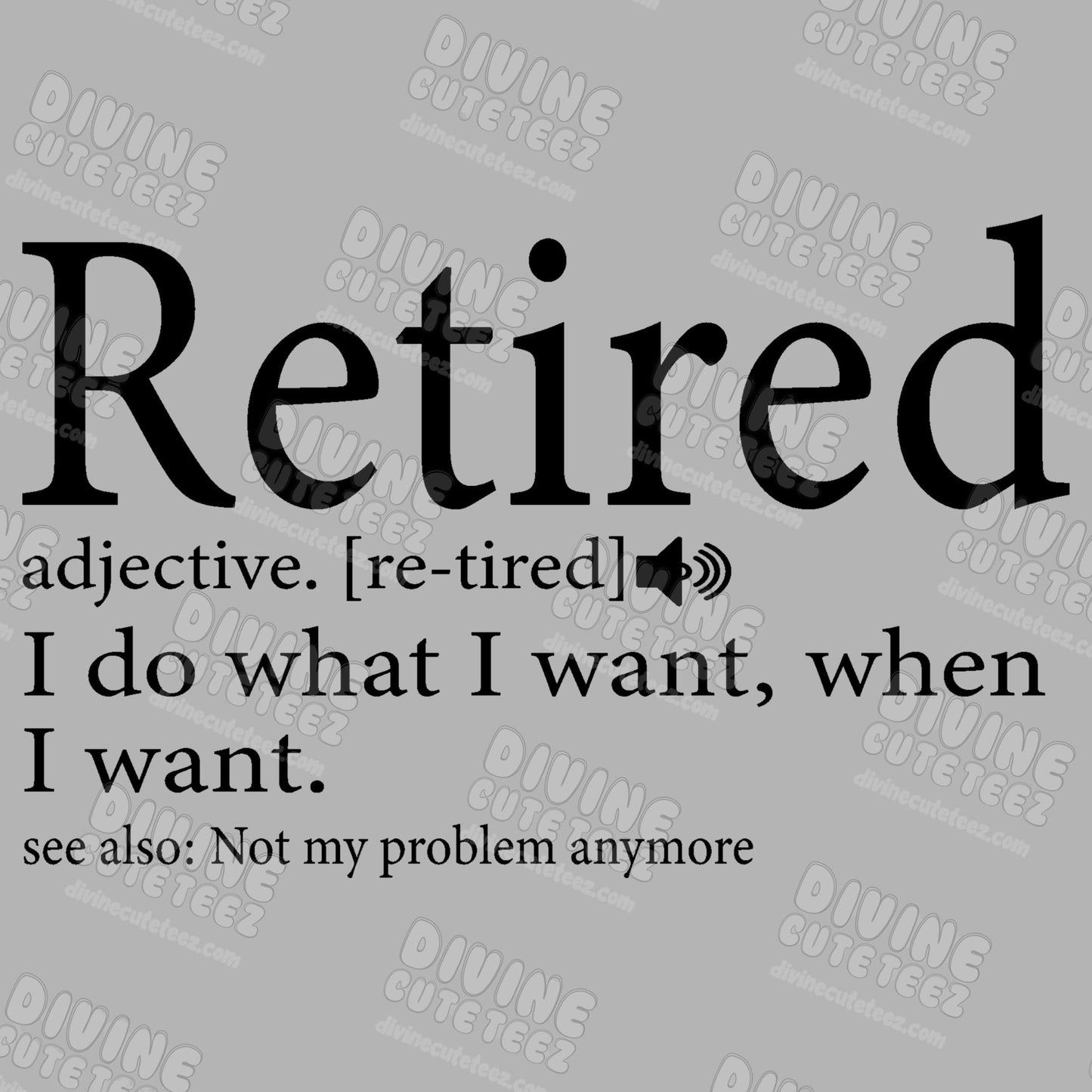 Retired Adj. DTF Transfer