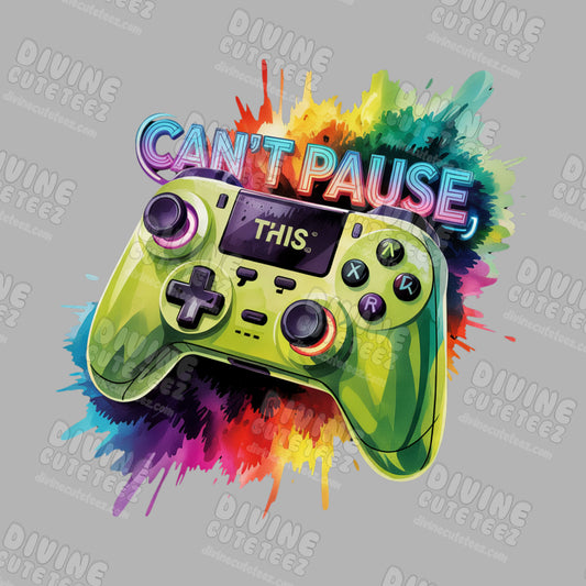 Cant Pause DTF Transfer