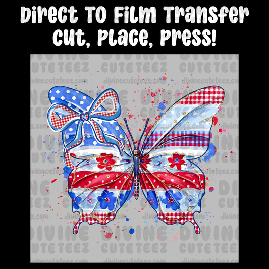 Patriotic Butterfly