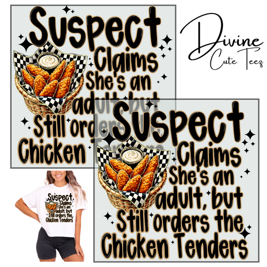 Suspect Claims Shes An Adult But Still Orders The Chicken Tenders