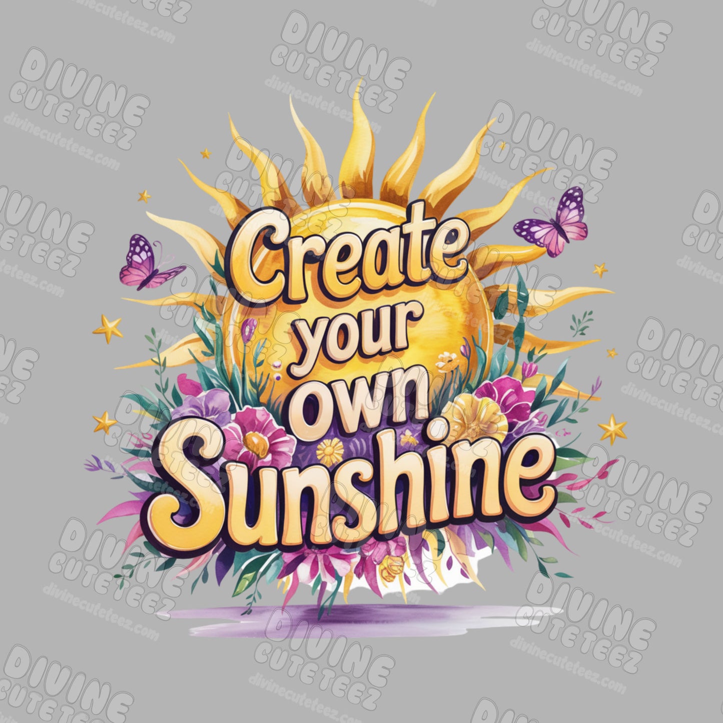 Create Your Own Sunshine DTF Transfer