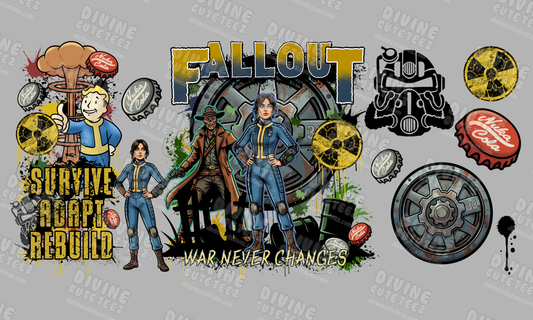 Fallout 16oz UV-DTF Transfer