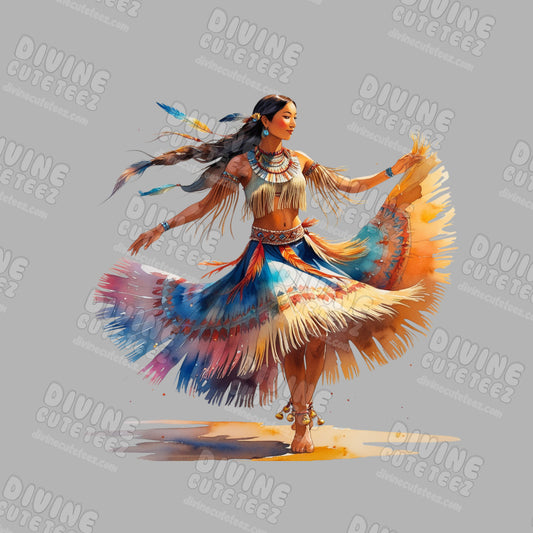 Native Dancer DTF Transfer