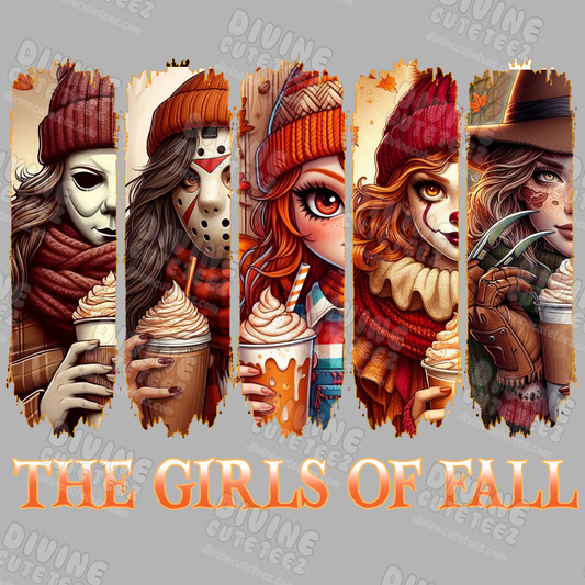 The Girls Of Fall DTF Transfer