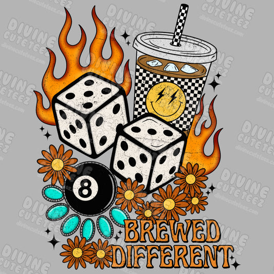 Brewed Different DTF Transfer