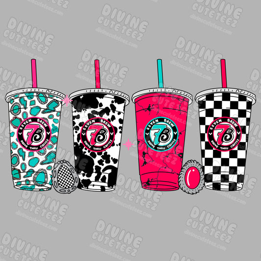 Western 7 Brew DTF Transfer