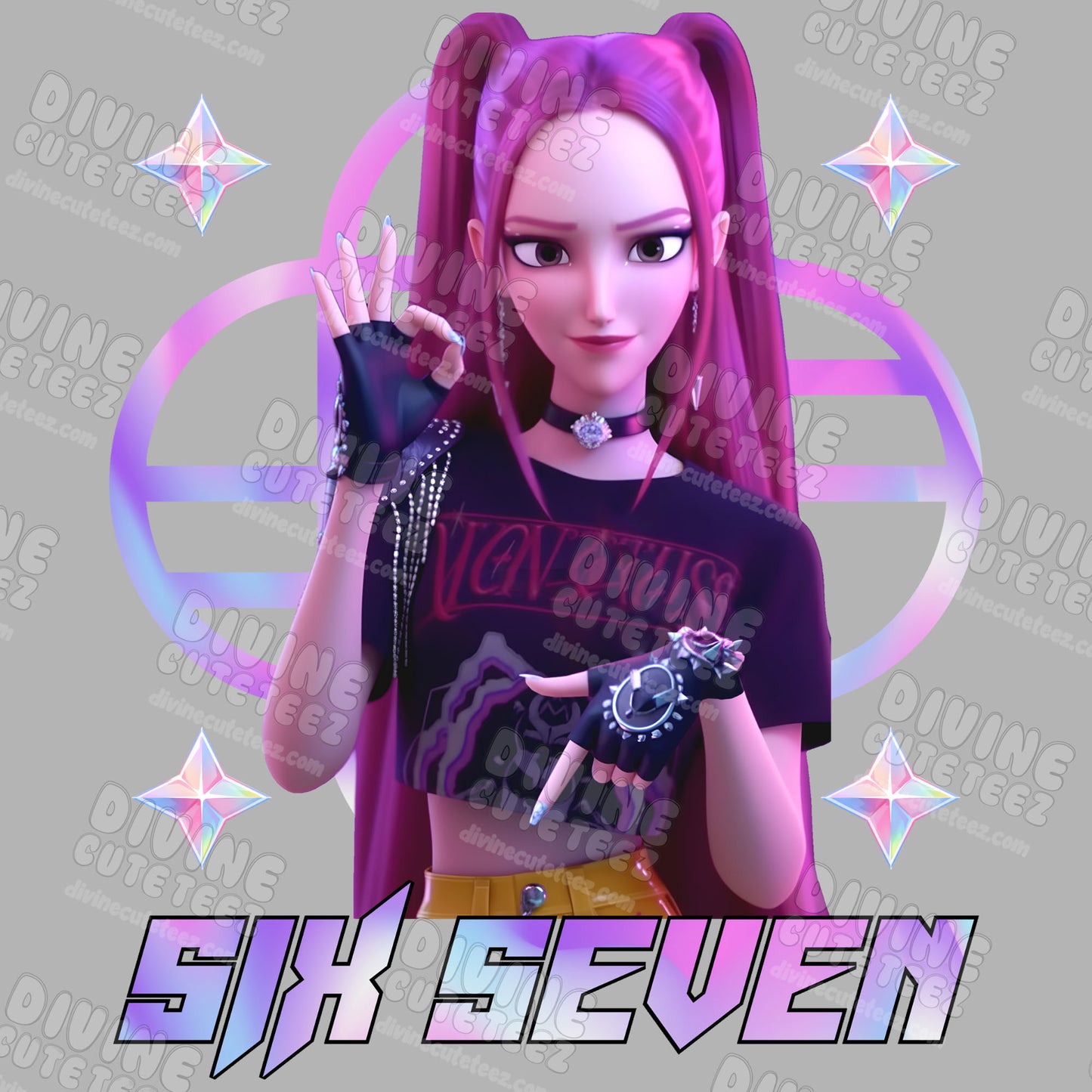 Huntrix Six Seven DTF Transfer