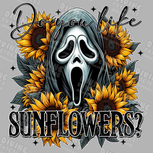 Do You Like Sunflowers DTF Transfer