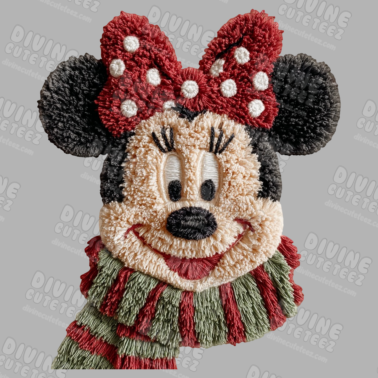Mickey Yarn Characters DTF Transfer