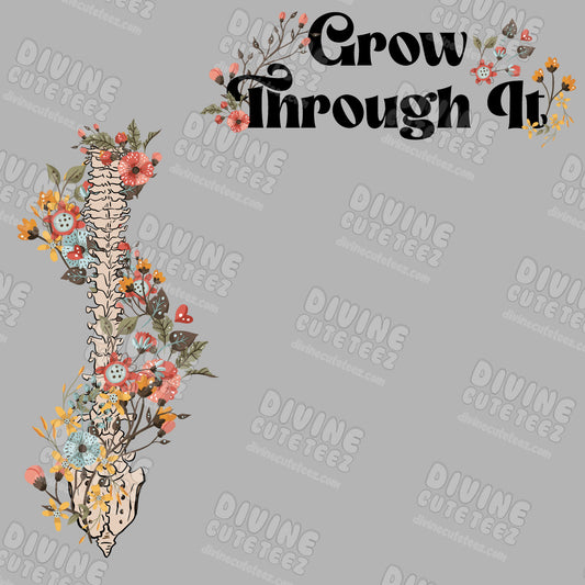 Grow Through It Spine DTF Full Size Set