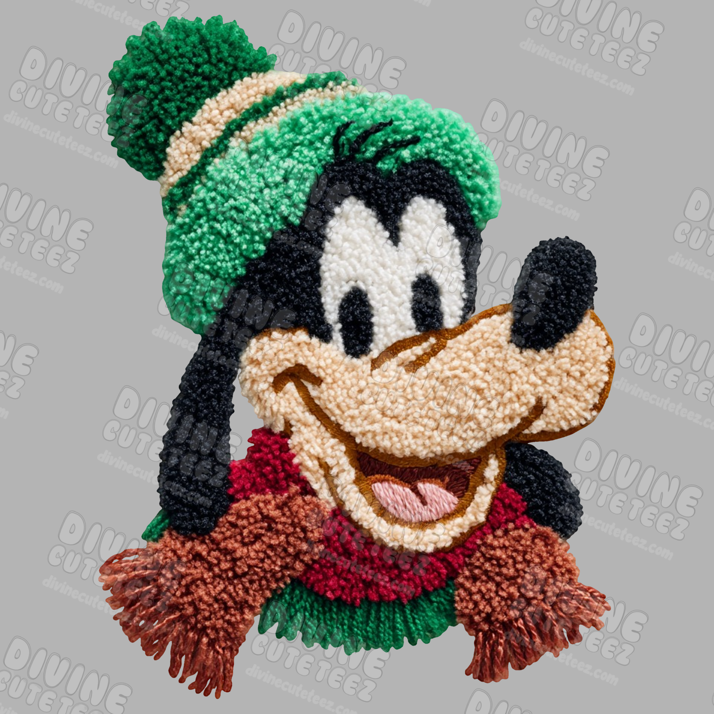 Mickey Yarn Characters DTF Transfer