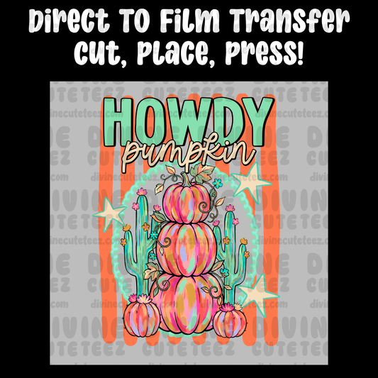 Howdy Pumpkin