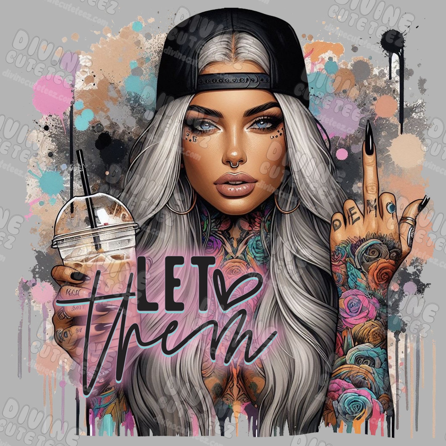 Let Them DTF Transfer