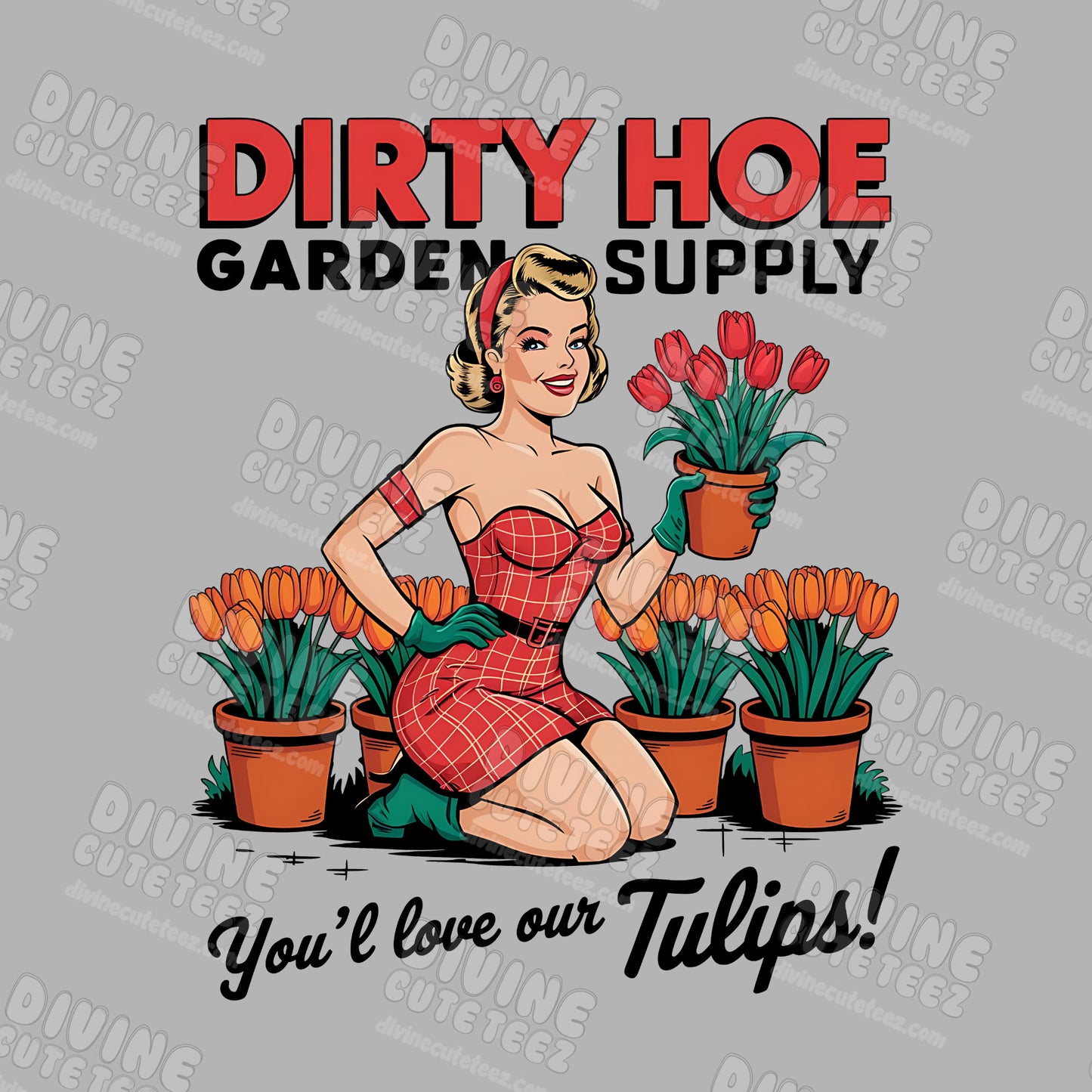 Dirty Hoe Garden Supply DTF Transfer