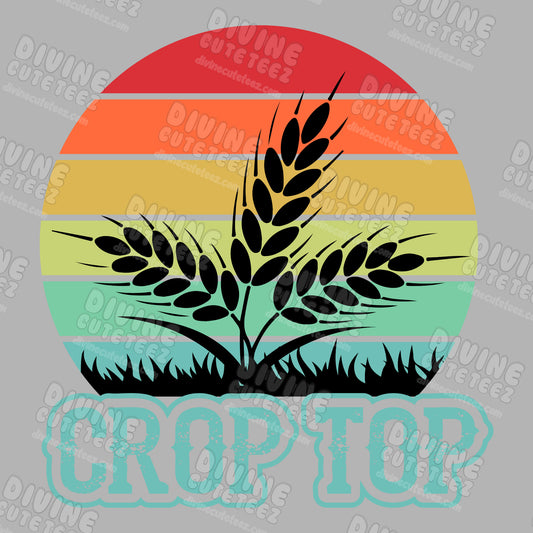 Crop Top DTF Transfer