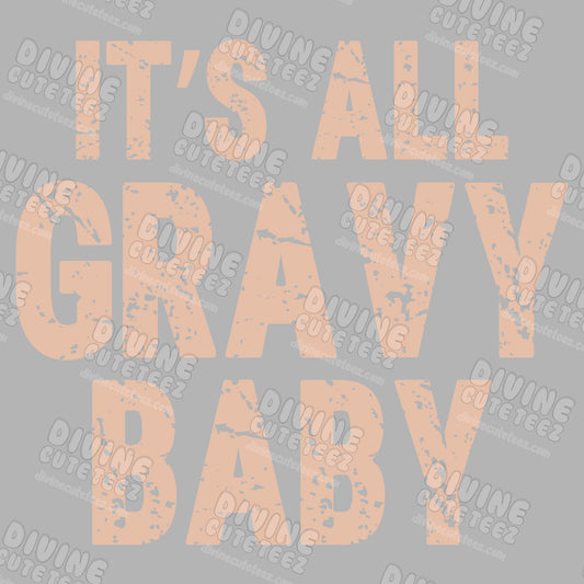All Gravy Baby DTF Transfer