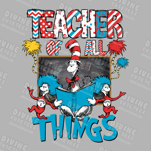 Teacher Of All Things DS DTF Transfer