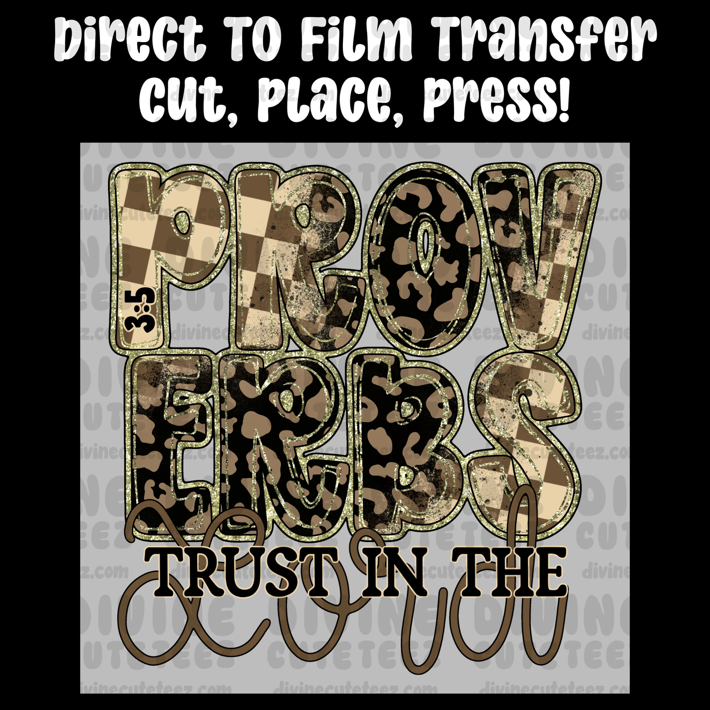 Proverbs Trust In The Lord