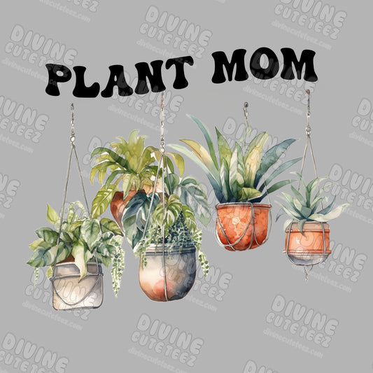 Plant Mom DTF Transfer