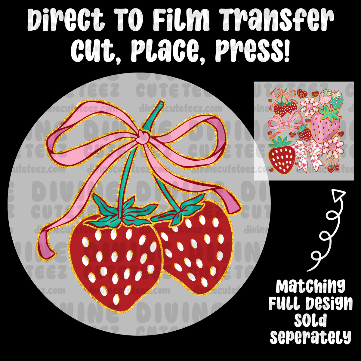 Strawberry Bow